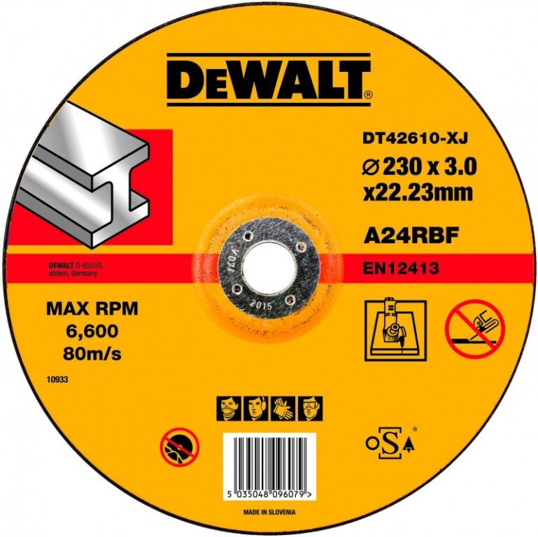 DEWALT DT42610 Kotouč řezný 230x3mm vypouklý