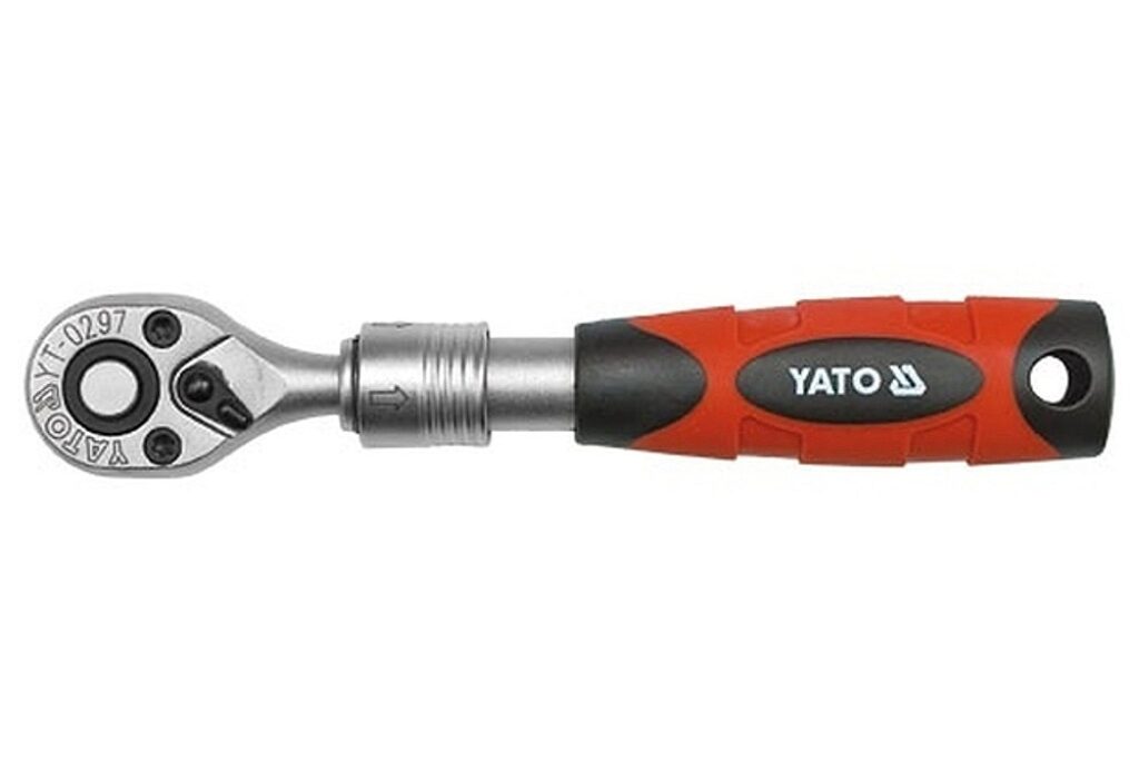 YATO YT-0297 Ráčna 1/4" 72z teleskopická 150-200mm