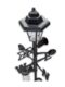 STREND PRO SL2212131X Solární lampa srážkoměr, teploměr 158cm  (2212131)