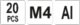YATO YT-36452 Nýty maticové ALU M4 (20ks)  (7911658)