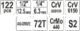 YATO YT-38901 Sada hlavic 1/2" & 1/4" s příslušenstvím 122ks  (7912635)