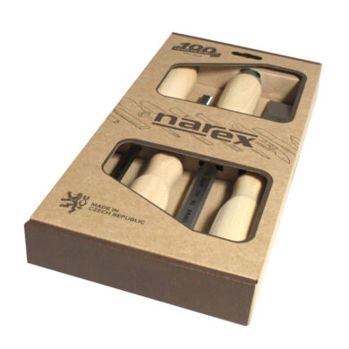 NAREX 863010 Sada dlát plochých 6,12,20,26mm WOOD LINE  (0360107)