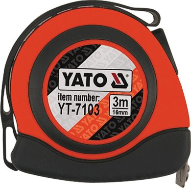 YATO YT-7103 Svinovací metr 3m NYLON MAGNES  (0430028)