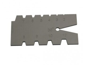 KMITEX 1124 Šablona závitová trapézová 2-12mm 30° ČSN 254630  (0430135)
