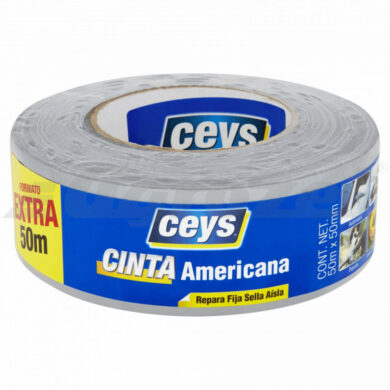 CEYS 42507609 Páska textilní šedá Express Tape 50mm x 50m  (2507609)