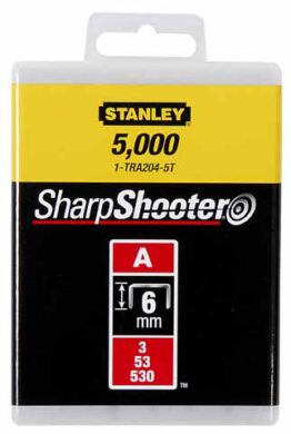 STANLEY 1-TRA204T Spony LD balení 1000ks 6mm typ-A  (7606693)