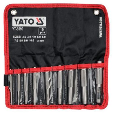 YATO YT-3590 Sada výsečníků 9dílná 2,5-10mm  (7870731)