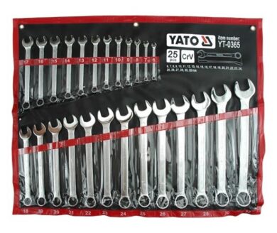 YATO YT-0365 Sada klíčů očkoplochých 6-32mm 25dílná  (7911046)