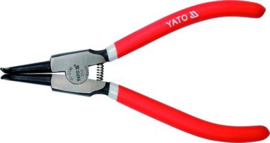 YATO YT-2138 Kleště na seeger vnější zahnuté 180mm  (7911054)