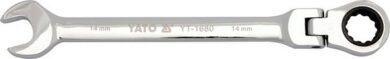 YATO YT-1687 Klíč ráčnový očkoplochý s kloubem 21mm  (7912617)