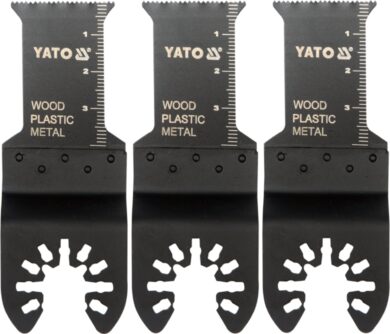 YATO YT-34684 Pilový list BIM 3ks pro multitool 28,5mm (dřevo, plast, kov)  (8834684)
