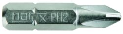 NAREX 807280 Bit PH0 30mm - Nstavec PH0 o dlce 30mm se standardn upnac st 1/4;. Tvar dle DIN 3126 (ISO 1173). NAREX 807280