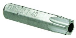NAREX 808550 Bit TT15 30mm - Nástavec TT15 o délce 30mm se standardní upínací částí 1/4". Tvar dle DIN 3126 (ISO 1173). Tento nástavec lze mimo standardní použití, použít rovněž i pro bezpečnostní typy šroubů. NAREX 808550