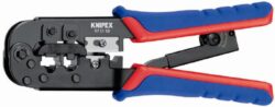 KNIPEX 97 51 10 Kleště lisovací pro konektory - Lisovací kleště 190mm pro konektory Western, Knipex
