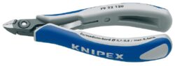 KNIPEX 79 22 120 Kleště štípací boční přesné elektro - Letno, S dvoubarevnmi vceslokovmi nvleky rukojet, Mini hlava