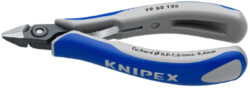 KNIPEX 79 52 125 Kleště štípací boční přesné elektro - Pesn bon tpac klet 125mm pro elektroniku, s brouenou hlavic a roubovanm kloubem, Knipex