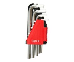 YATO YT-0508 Sada klíčů úhlových inbus (imbus) 2-12mm 10dílná - Sada kl hlovch imbus 2-12mm 10dln