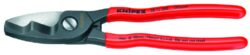 KNIPEX 95 11 200 Nůžky kabelové - Štípací kleště na kabely s dvojitým břitem 200mm