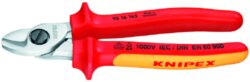 KNIPEX 95 16 165 Nůžky kabelové - Nky na kabely 165mm 

