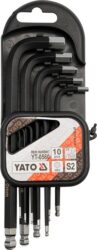 YATO YT-0560 Sada klíčů úhlových inbus (imbus) 1,27-10mm 10dílná - Sada kl hlovch imbus 1,27-10mm 10dln