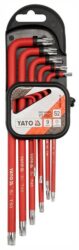 YATO YT-0563 Sada klíčů úhlových prodloužených TORX TT10-TT50 9dílná - Sada kl hlovch prodlouench TORX TT10-TT50 9dln