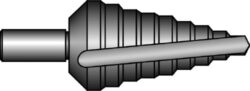 BUČOVICE 696020 Vrták stupňovitý HSSE TIN 6/30 (č. 2) - Supovit vrtk .2 HSSE 6-30mm. BUOVICE TOOLS