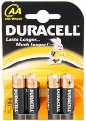 DURACELL LR6/4 AA Baterie ALKALINE Basic (4ks/bal)