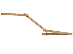 STANLEY 0-35-455 Metr skládací 2m dřevěný - Devn skldac metry s prodnm povrchem