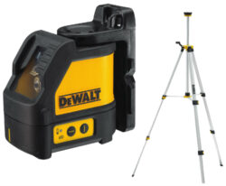 DEWALT DW088KTRI-XJ Laser křížový se stativem - 
Laser / Stativ
Laser / Stativ