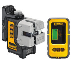 DEWALT DW089KD Laser křížový - 3 paprskov Multi Line Laser DW089K prodvan s detektorem DE0892