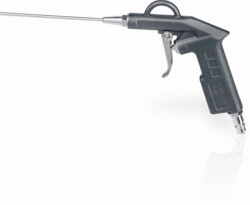 POWERPLUS POWAIR0104 Pistole ofukovací - Vzduchová pistole s 10cm tryskou a vnějším závitem 1/4