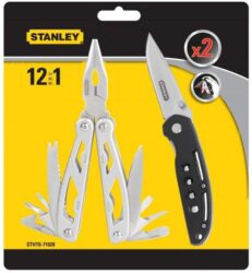 STANLEY STHT0-71028 Kleště mutifunkční 12v1 + nůž - Multifunkční nástroj 12 v 1 včetně nože