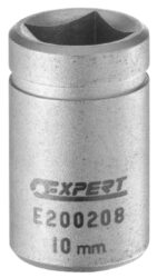 EXPERT E200208 Hlavice vypouštěcí 3/8" nástrčná 10mm 4HR - 3/8 čtyřhranná vypouštěcí hlavice - 10 mm