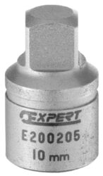 EXPERT E200206 Hlavice vypouštěcí 3/8" zástrčná 10,5mm 4HR - 3/8 zástrčná čtyřhranná vypouštěcí hlavice 10,50mm