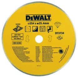 DEWALT DT3734 Kotouč diamantový 250mm pro D24000 - DIA kotouč na kameninu a porcelán, 254 mm