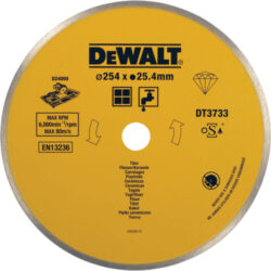 DEWALT DT3733 Kotouč diamantový 250mm pro D24000 - DIA kotouč na keramické obklady 254 mm