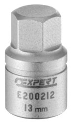 EXPERT E200209 Hlavice vypouštěcí 3/8" zástrčná 8mm 6HR - 3/8 zástrčná šestihranná vypouštěcí hlavice 8mm