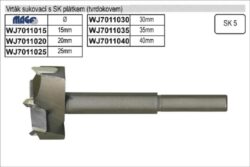 MAGG WJ7011020 Sukovník HOBBY D20mm - Sukovník průměr 20mm (vrták sukovací), stopka 8mm, vidiový. MAGG WJ7011020