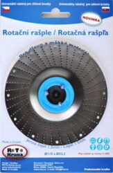 MAGG ROTO11515 Rotační rašple jemná 115x22,2x1,5mm pro úhlové brusky - Rotační rašple jemná 115x22,2x1,5mm pro úhlové brusky