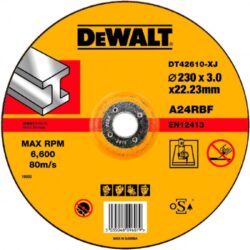DEWALT DT42610 Kotouč řezný 230x3mm vypouklý - Řezný kotouč na kov Extreme, vypouklý 230 x 3 mm