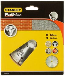 STANLEY STA38107-XJ Kotouč diamantový 125mm na beton - Diamantov segmentov kotou 125mm na beton, nebo do cihly. STANLEY