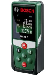 BOSCH 0603672120 Dálkoměr laserový PLR 30 C - Laserový dálkoměr pro měření vzdáleností až 30m, sčítání a odečítání výsledků měření, možná dokumentace výsledků přes aplikaci Bluetooth. BOSCH