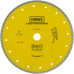 NAREX 65405145 Kotouč řezný diamantový 230mm TURBO PROFESSIONAL - Diamantov dlic kotou 230mm pro stavebn materily turbo professional. NAREX