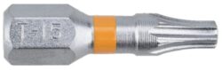 NAREX 65404460 Bit T15x25mm TORX Orange (2ks) SUPERLOCK - roubovac bit T15-25 ORANGE (2ks). NAREX 65404460