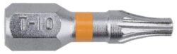 NAREX 65404458 Bit T10x25mm TORX Orange (2ks) SUPERLOCK - roubovac bit T10-25 ORANGE (2ks). NAREX 65404458