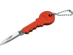 EXTOL 91394 Nůž klíčenka 100/60mm - Dárek za objednávku od 743Kč bez DPH (899Kč s DPH). Nůž s rukojetí ve tvaru klíče. Čepel nože 60mm z nerezové oceli. Rukojeť ve tvaru klíče z lehké hliníkové slitiny. Součástí nože je řetízek na připnutí ke klíčům.