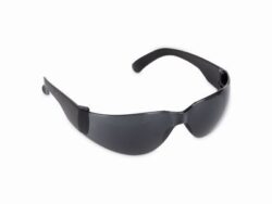 KREATOR KRTS30006 Ochranné brýle polykarbonátové EN175 (černé sklo) - Tmavé nárazuvzdorné ochrané brýle s UV filtrem a širokým prosvětlením. KREATOR