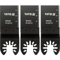 YATO YT-34685 Pilový list HCS 3ks pro multitool 34mm (dřevo, plast) - Pilov list HCS 3ks pro multitool 34mm (devo, plast)
